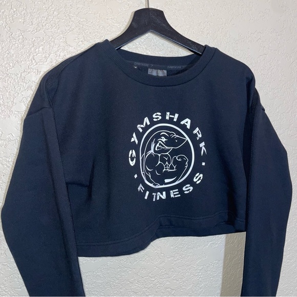 Gymshark legacy cropped crewneck logo sweatshirt - Picture 2 of 5